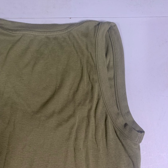 A new day womens slim fit scoop neck tank top olive green - Picture 4 of 8